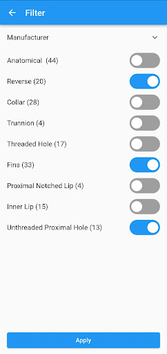 Android application Shukla Ortho Search screenshort