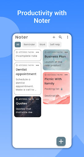 Android application Noter - Note Saver screenshort