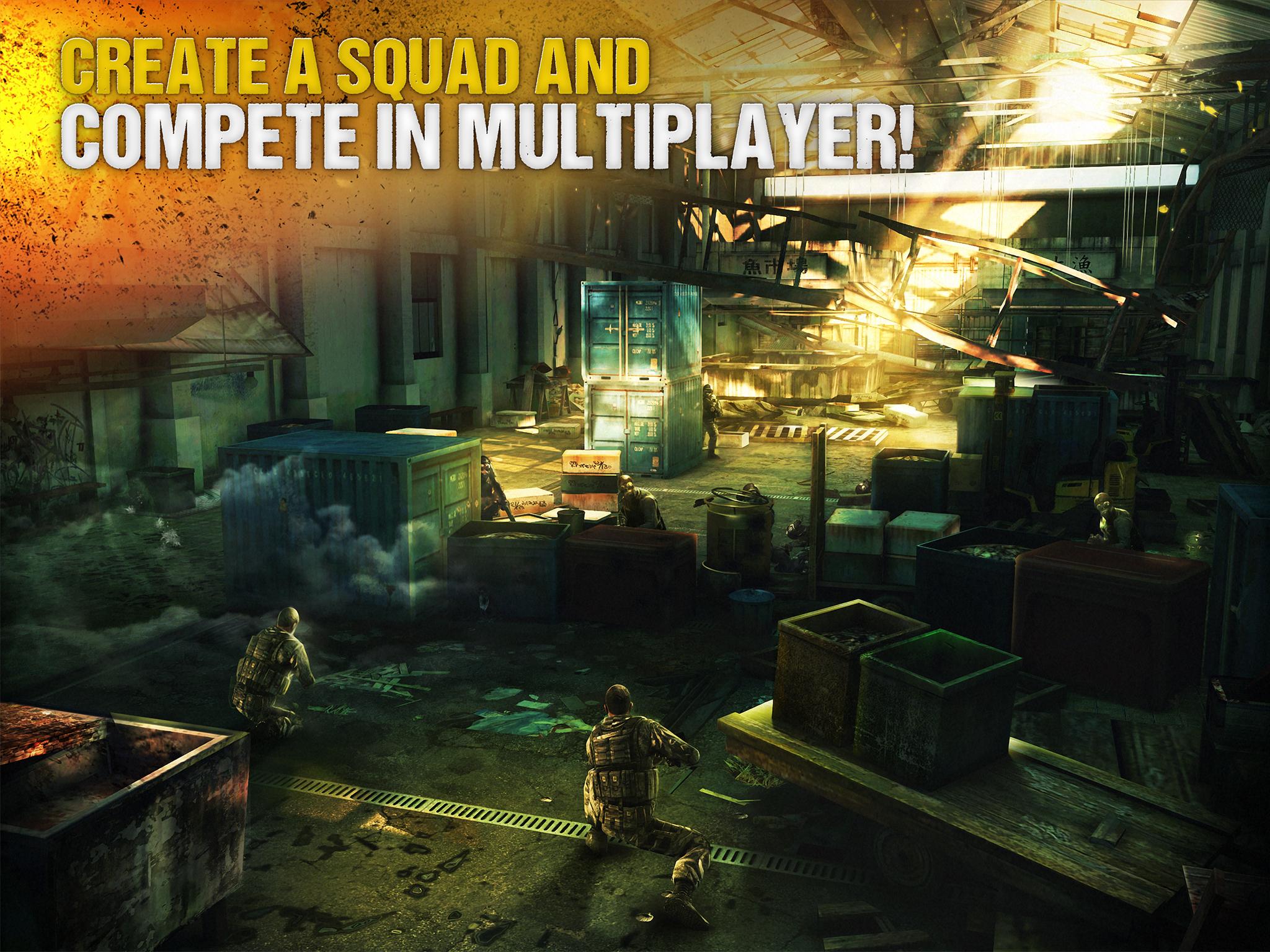 Android application Modern Combat 5: mobile FPS screenshort