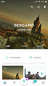 Captura de Pantalla 1 Guía de Bérgamo en español con android