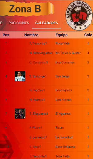 Liga de fútbol La Redonda Screen 3