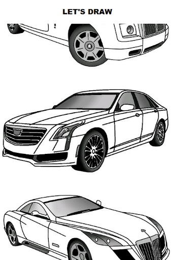 Android application Draw Cars: Luxury screenshort
