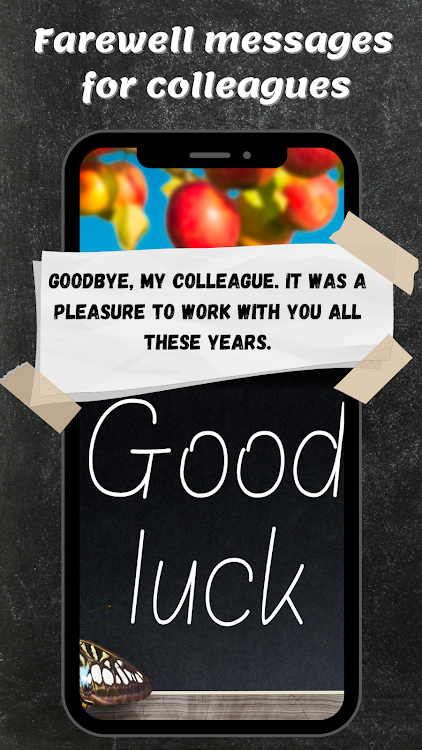 farewell messages colleagues - 8 - (Android)