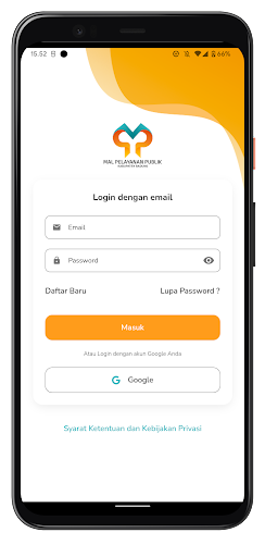 Android application MPP Kabupaten Badung screenshort