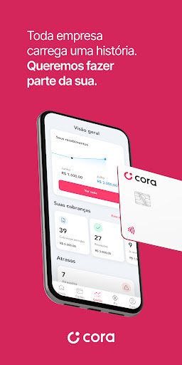 Android application Cora - Conta Digital PJ screenshort