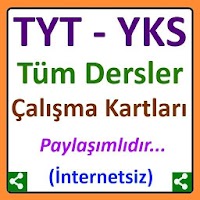 TYT ve YKS Çalışma Kartları