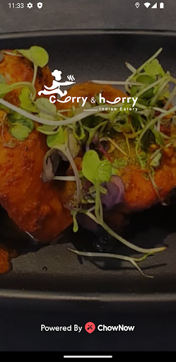 Android application Curry & Hurry screenshort