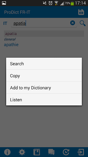 Italian - French dictionary Screenshot 3 - AppWisp.com