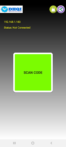 Android application DHQI Scanner Companion screenshort