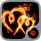 Fire Hearts Wallpaper icon