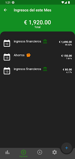 Finanzas Personales Screen 3