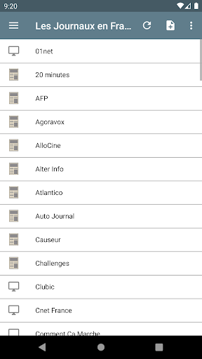 Les Journaux en Franu00e7ais 2.2.3.8 screenshots 1