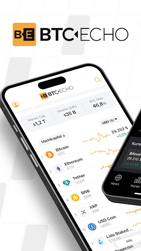 Android application BTC-ECHO Bitcoin & Krypto News screenshort