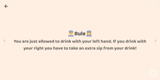Drinking game Screen 3