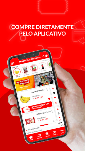 Android application Mercantil Econômico screenshort