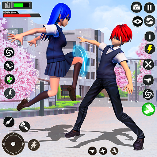 Anime School : Karate Fighting logo