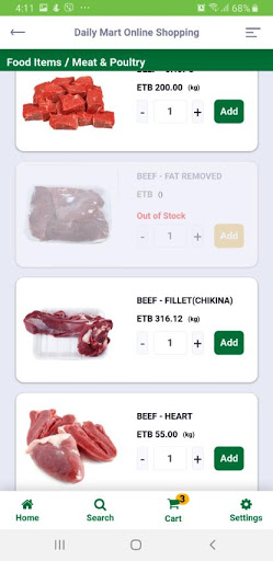 Daily Mini Mart Screen 2