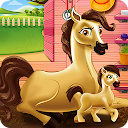 Pony and Newborn Caring 