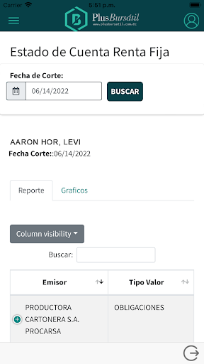 PlusBursatil Screen 3