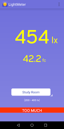 Light Meter Screen 3