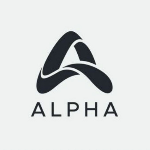 Alpha tutorial logo