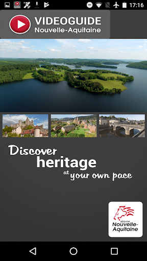 Android application Videoguide Nouvelle-Aquitaine screenshort