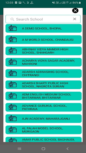 Android application M.S NIRANKARI PUBLIC SCHOOL screenshort