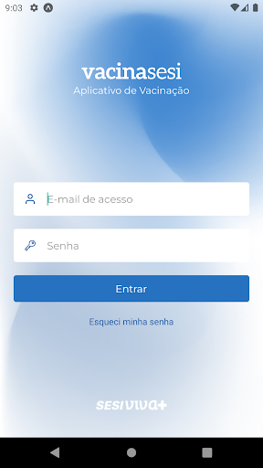Android application Vacina SESI screenshort