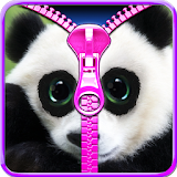 Panda lock screen. icon