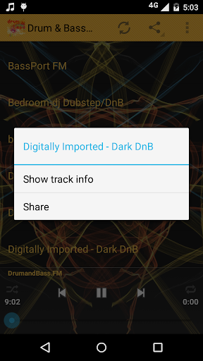 Drum And Bass Music ONLINE Screen 2