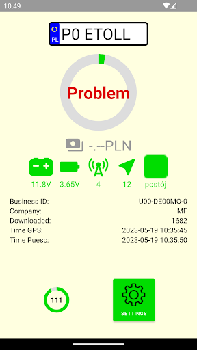 Geonavi Etoll Screen 2