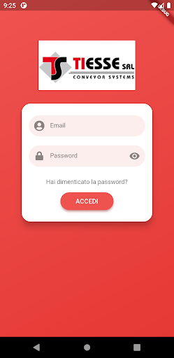 Android application myTiesse screenshort