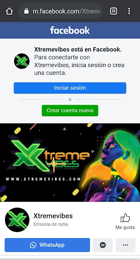 Android application Xtremevibes screenshort