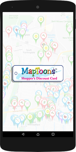 Android application Shopper's Discount Card screenshort