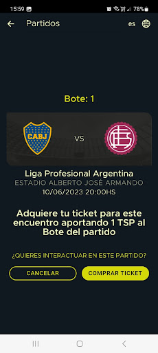 Token Sport Screen 3
