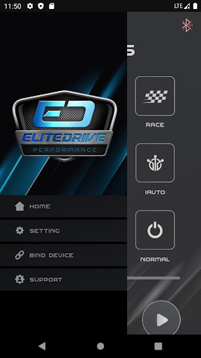 Android application Smart Throttle screenshort