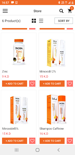 Padra Store Screen 3