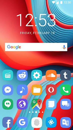 Theme of Samsung Galaxy F34 Screen 3