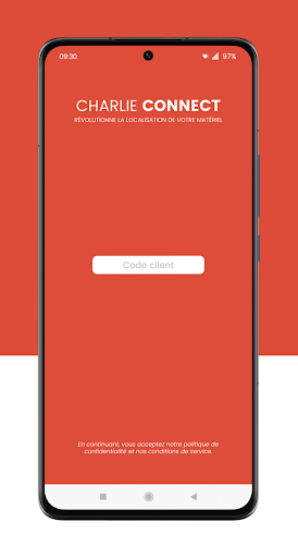 Android application Charlie Connect screenshort