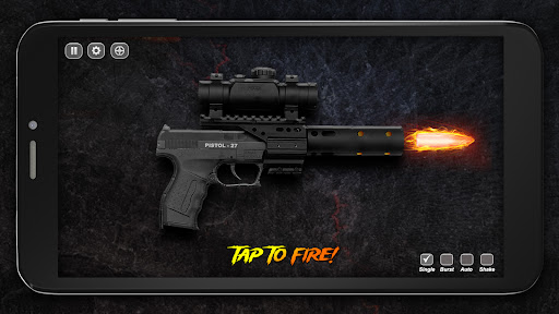 Android application Gun Sounds Gun App Simulator screenshort