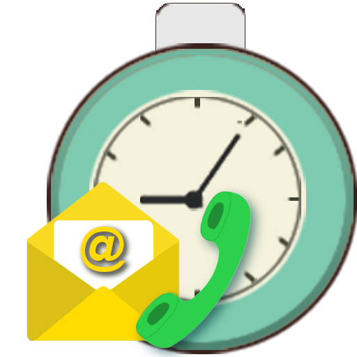Phone call &  email Reminder  Icon