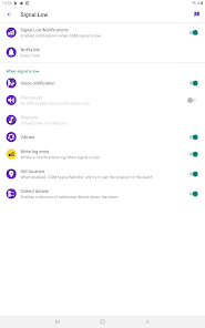 Captura de Pantalla 23 GSM Signal Monitor & SIM Info android