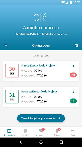 IAPMEI+ Screen 2