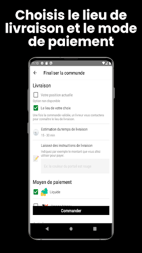 order. Screen 3