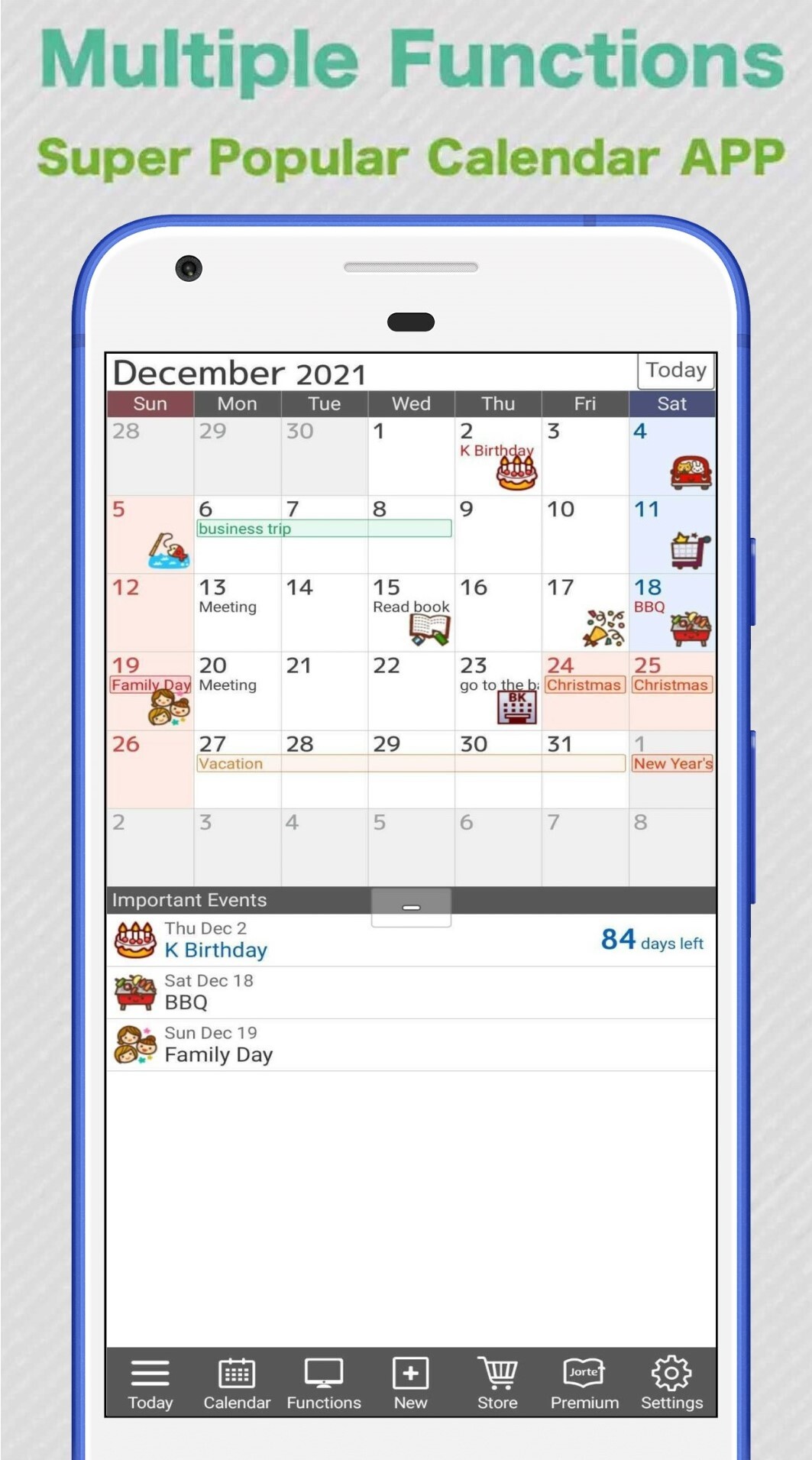 Jorte Calendar & Organizer 