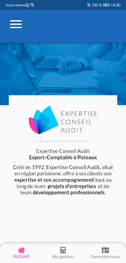 Android application Expertise Conseil Audit screenshort