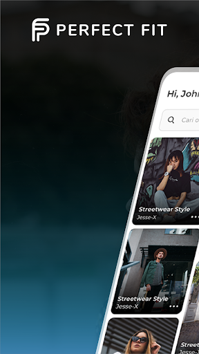 Android application Perfectfit - Digital Wardrobe screenshort