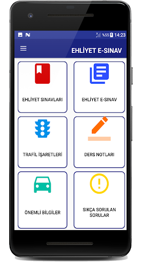 Android application 2024 Ehliyet Sınav Soruları screenshort