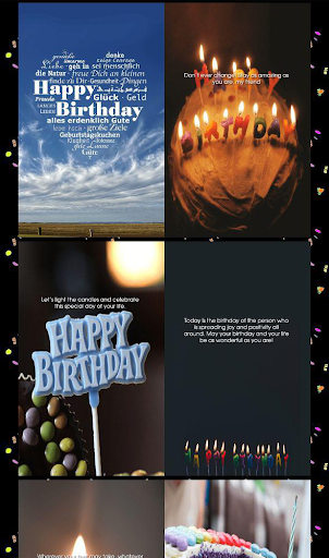 Happy Birthday - Cards  Music