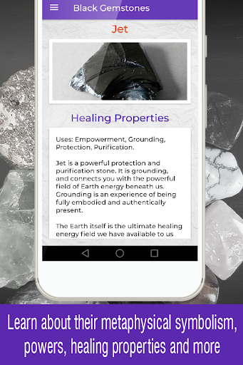 gemstones and crystals guide Screen 3